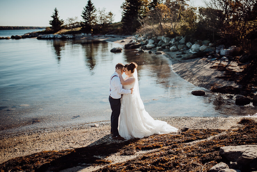 Maine Coast Wedding Photography Deer Isle Stonington Aragosta Fall Water Beach -36.jpg