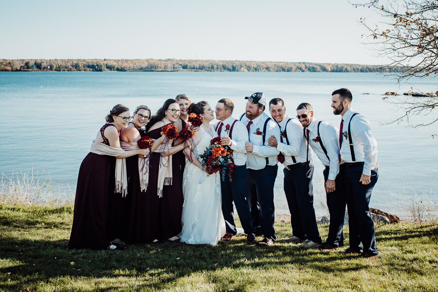 Maine Coast Wedding Photography Deer Isle Stonington Aragosta Fall Water Beach -6.jpg