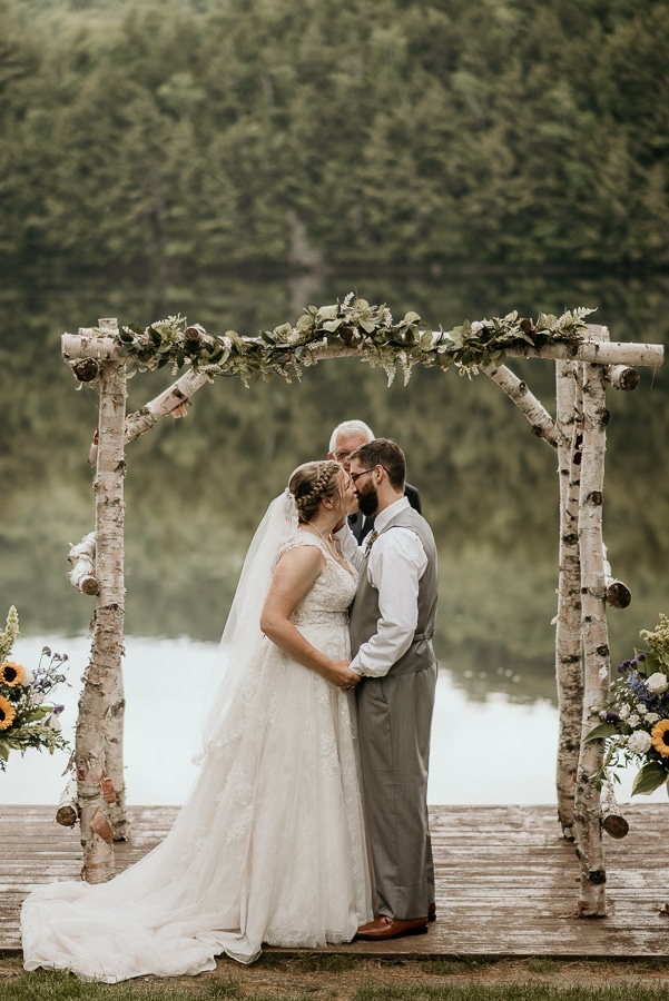 Maine Wedding Photography Venue Lakeside Cabins Caratunk River Woods Bride Groom Inspiration Cheapest