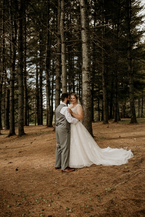 Maine Wedding Photography Venue Lakeside Cabins Caratunk River Woods Bride Groom Inspiration Cheapest