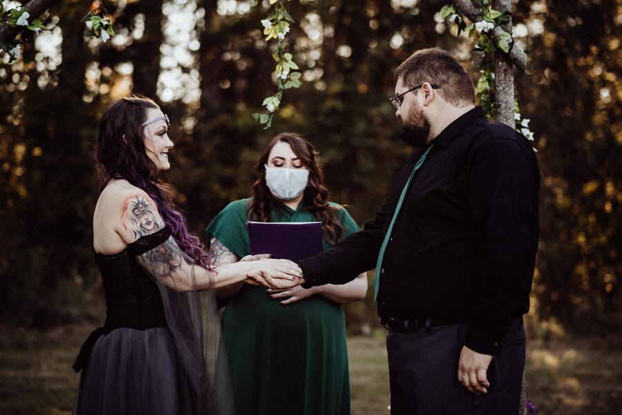 Maine wedding photography backyard ceremony bride midevil Black dress-38.jpg