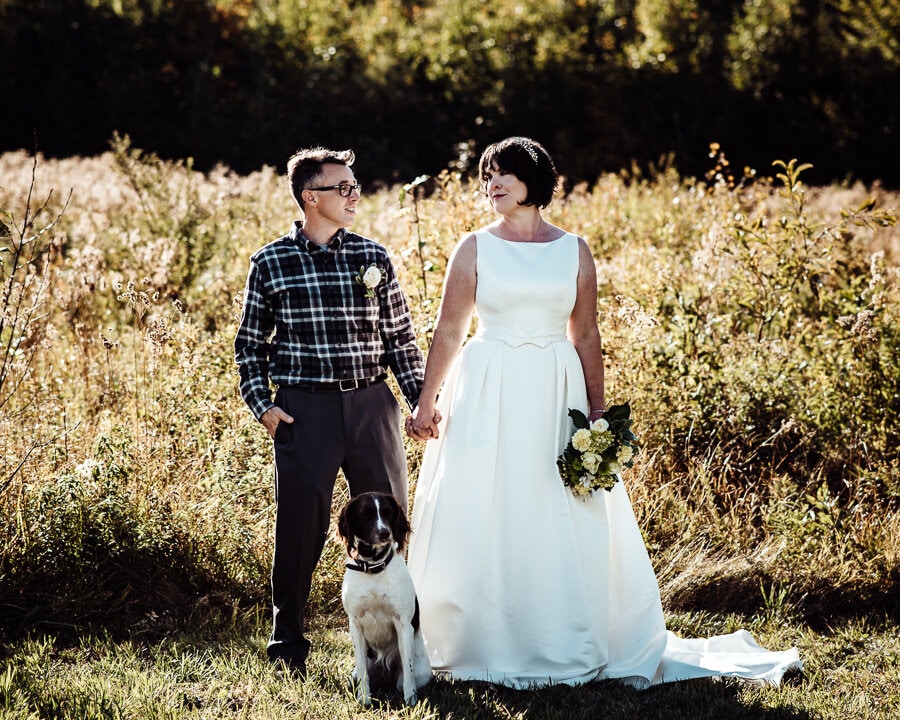 Maine wedding photography elopement backyard ceremony bride dress-32.jpg