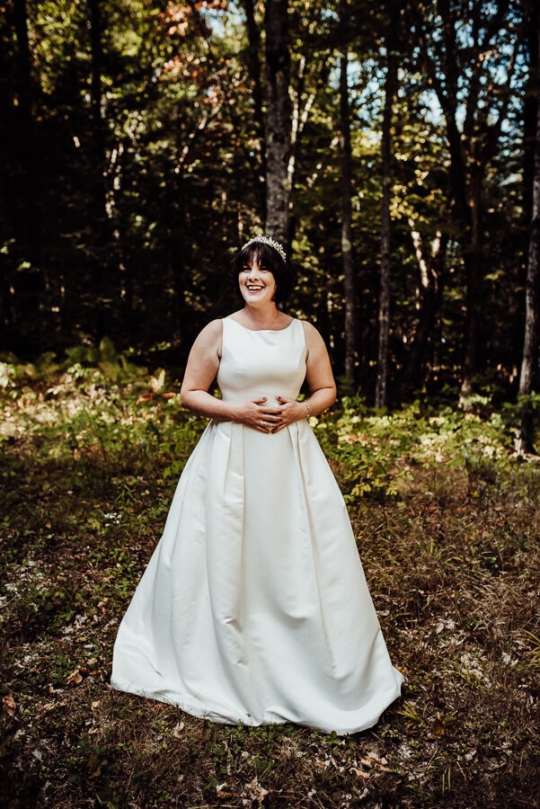 Maine wedding photography elopement backyard ceremony bride dress-49.jpg