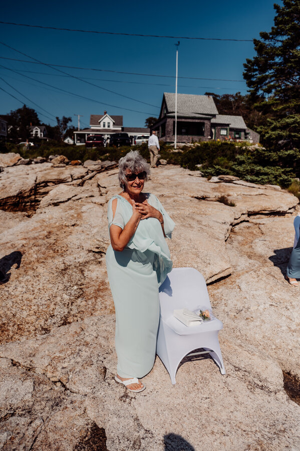 Maine wedding photography Boothbay harbor mine oyster