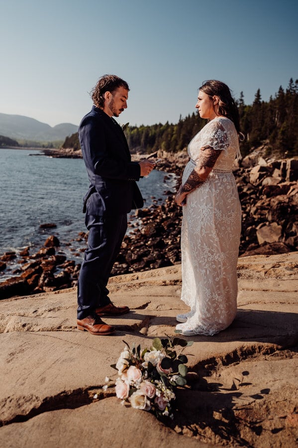 Acadia National Park Elopement Photography