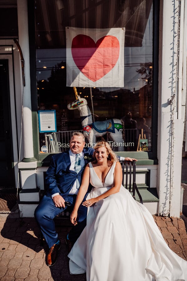 Maine wedding photography Boothbay harbor mine oyster