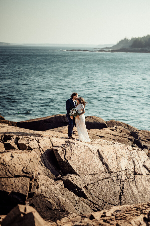 Acadia National Park Elopement Photography