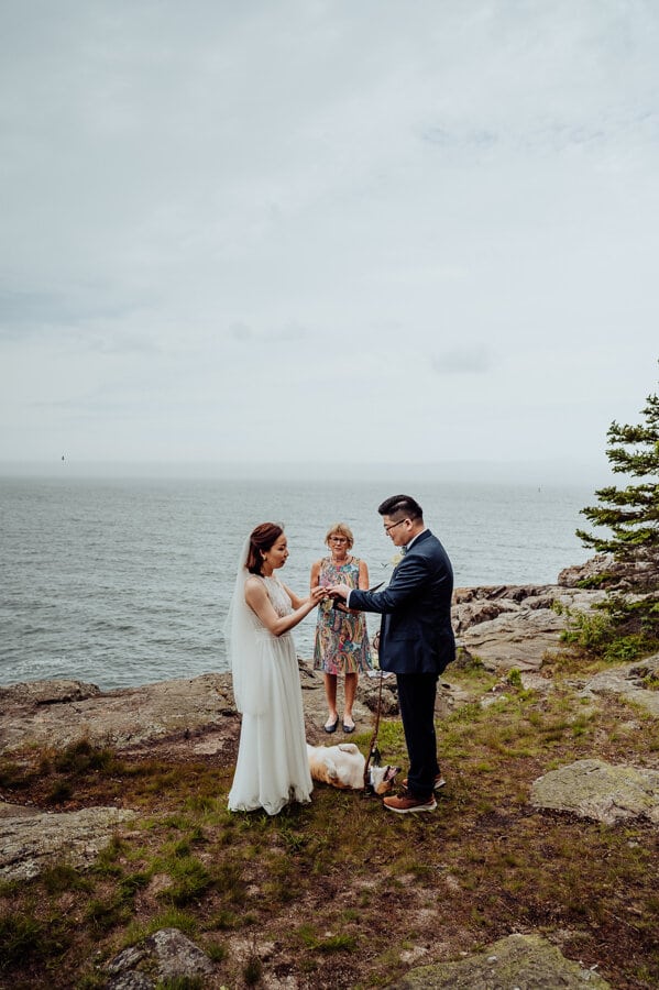 Acadia National Park Elopement Photography