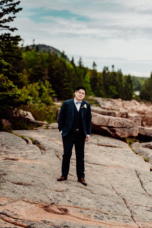 Acadia National Park Elopement Photography