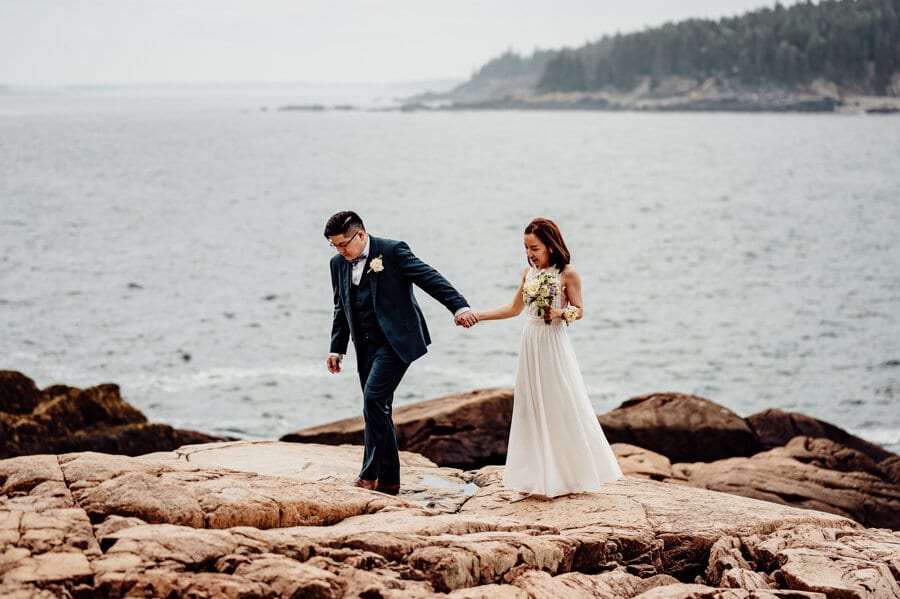 Acadia National Park Elopement Photography