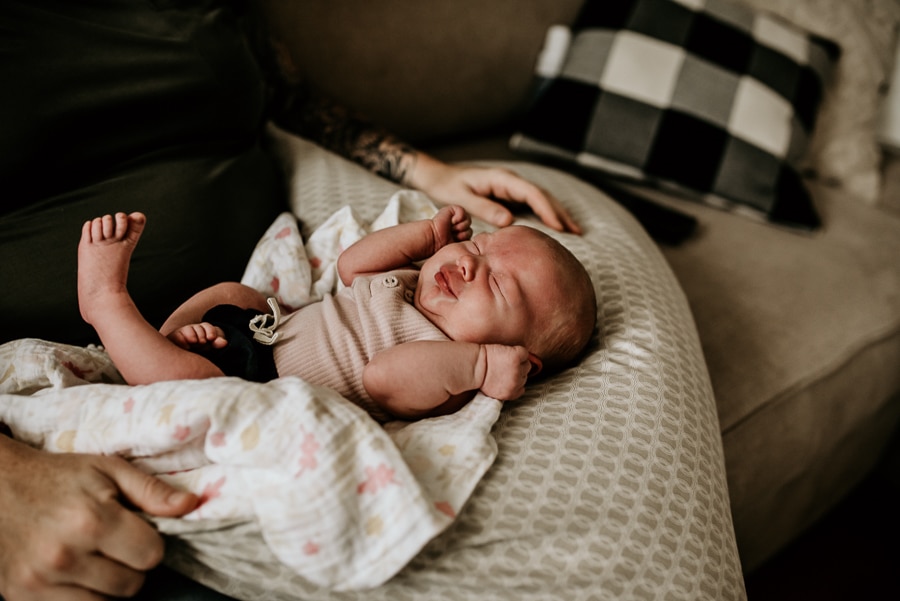 Birth Baby Storytelling Photography Mayo Regional Hospital Fresh 48 Newborn flower bath siblings Maine
