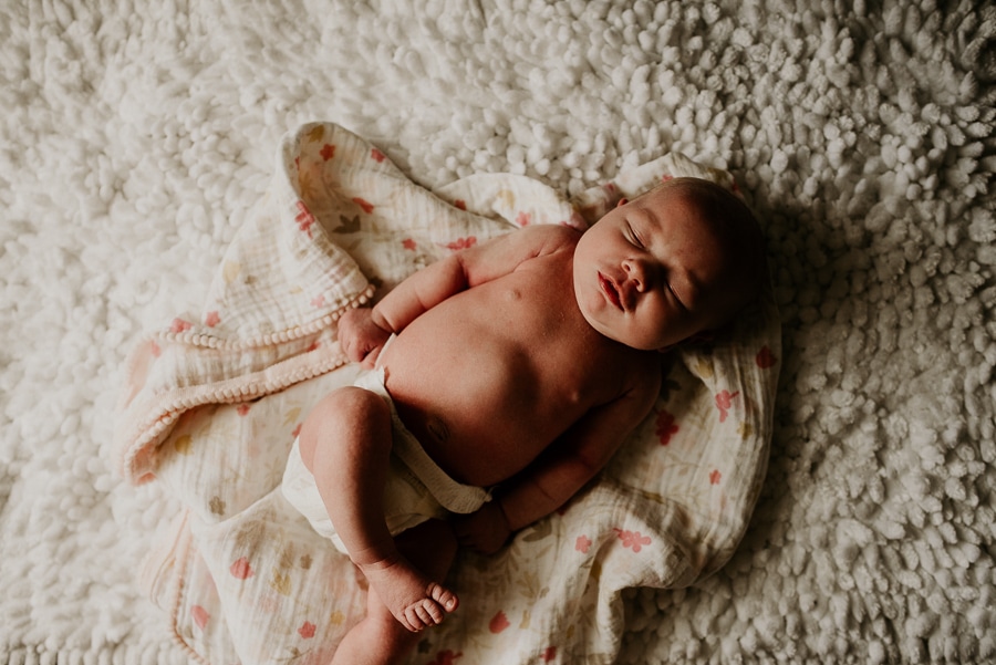 Birth Baby Storytelling Photography Mayo Regional Hospital Fresh 48 Newborn flower bath siblings Maine