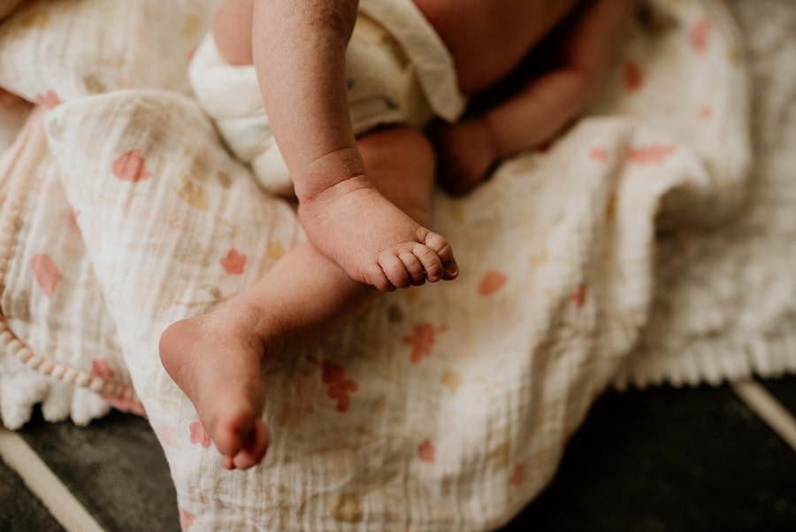 Birth Baby Storytelling Photography Mayo Regional Hospital Fresh 48 Newborn flower bath Maine