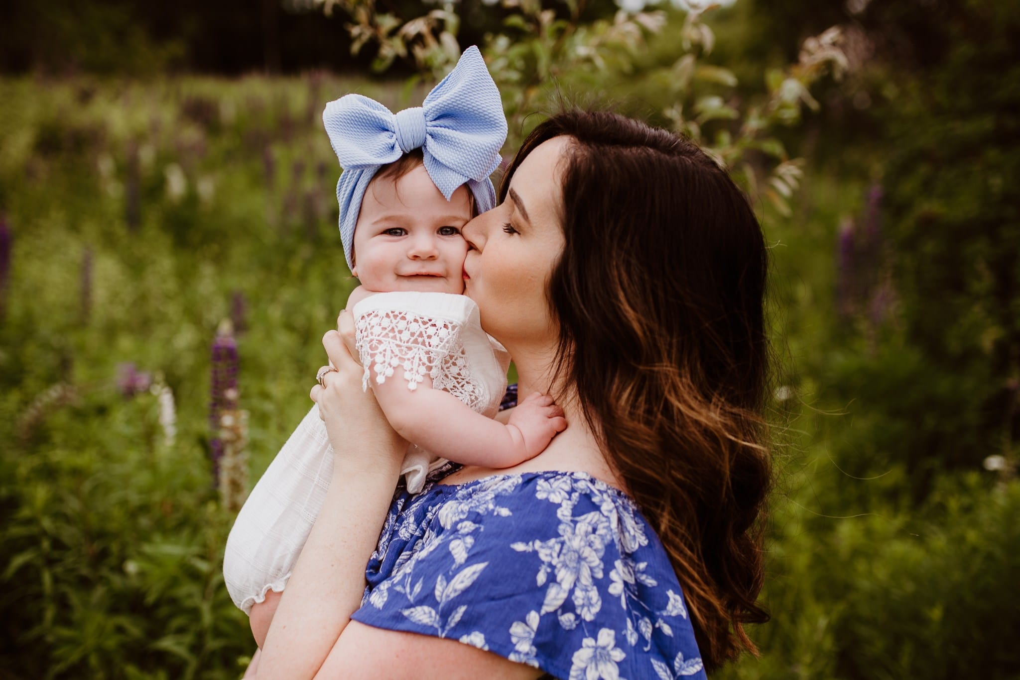 Lupine Photography Corinna Maine Mommy & Me Baby Dress Bow