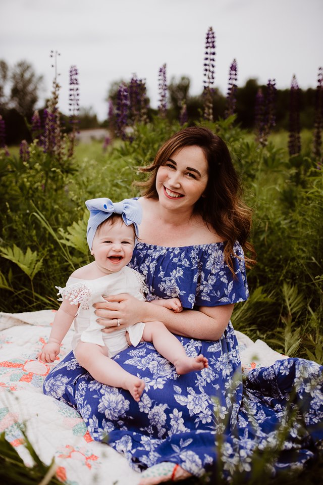 Lupine Photography Corinna Maine Mommy & Me Baby Dress Bow