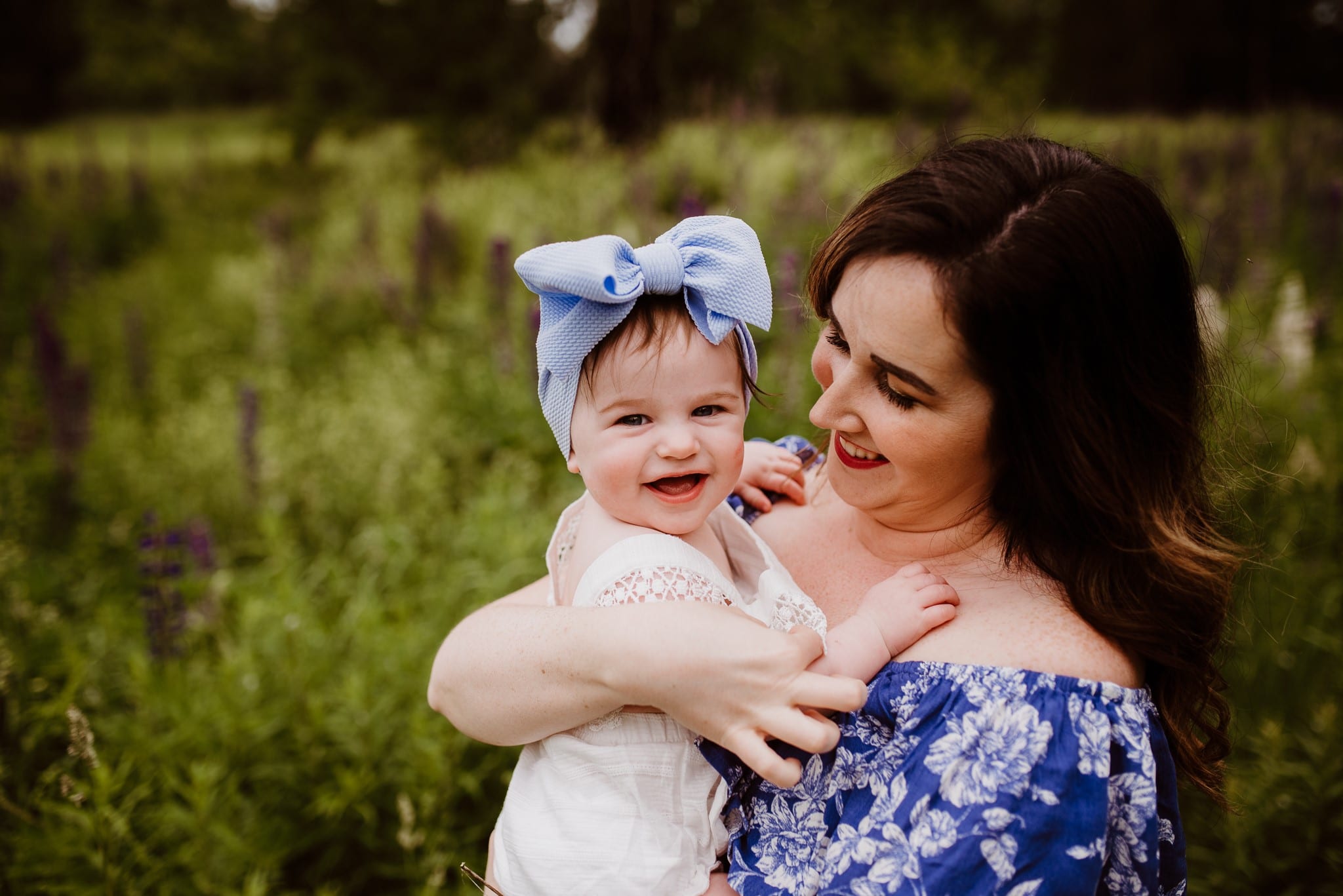 Lupine Photography Corinna Maine Mommy & Me Baby Dress Bow
