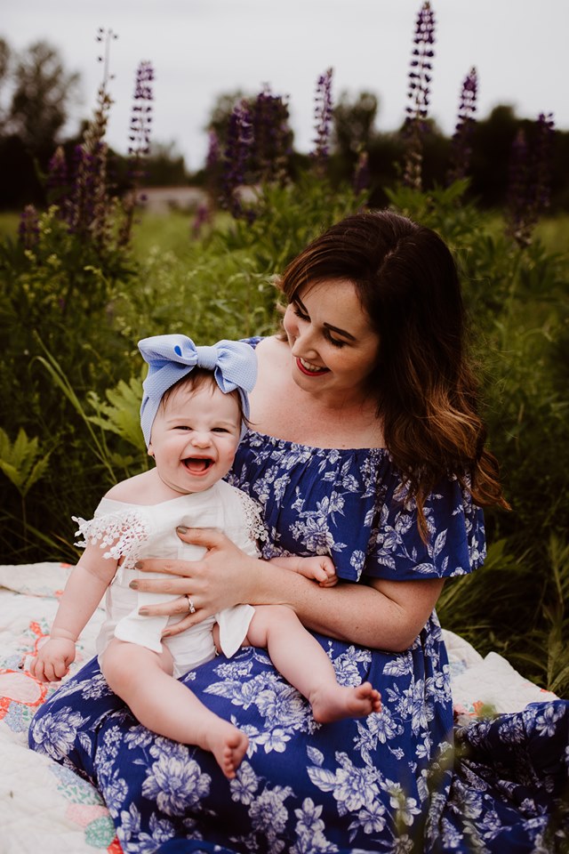 Lupine Photography Corinna Maine Mommy & Me Baby Dress Bow