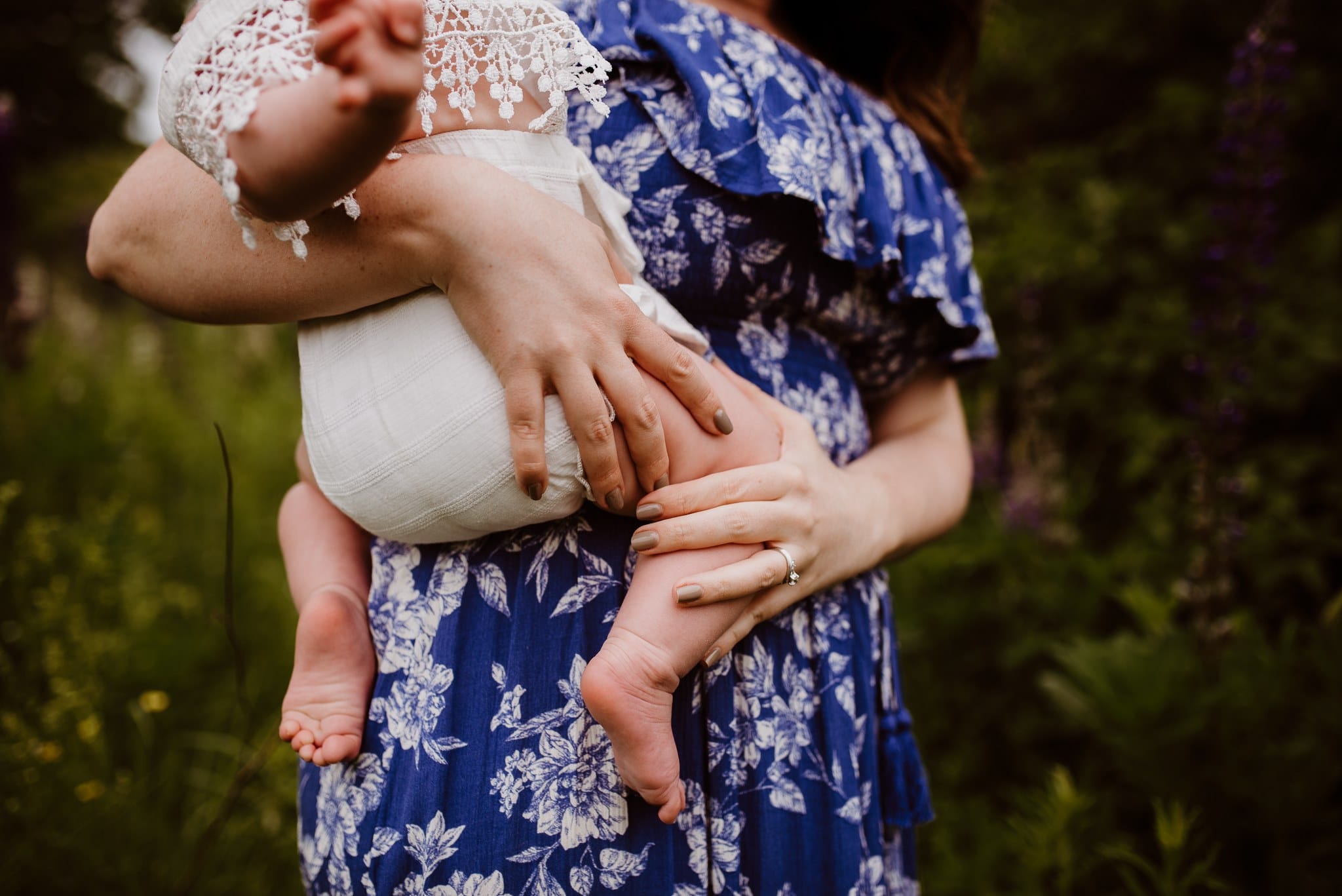 Lupine Photography Corinna Maine Mommy & Me Baby Dress Bow