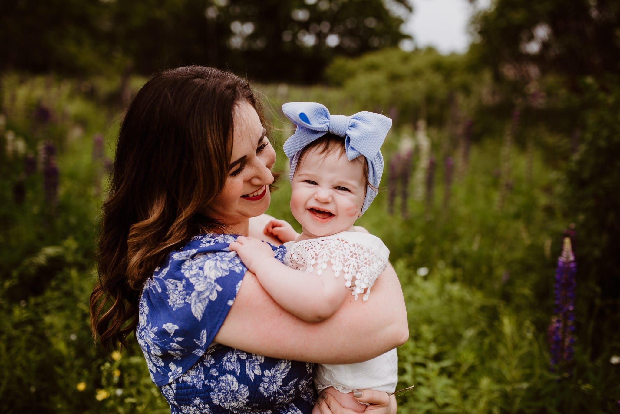 Lupine Photography Corinna Maine Mommy & Me Baby Dress Bow