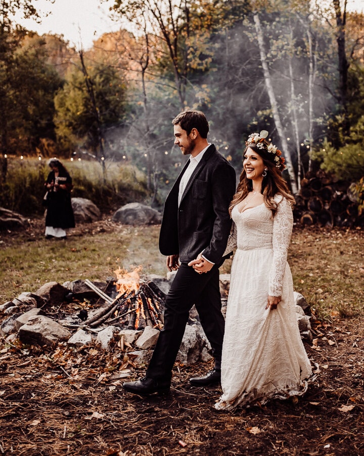 maine wedding elopement photography fire ceremony-23.jpg